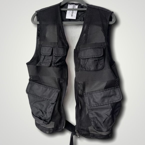 Coats | Collusion Utility Vest | Poshmark